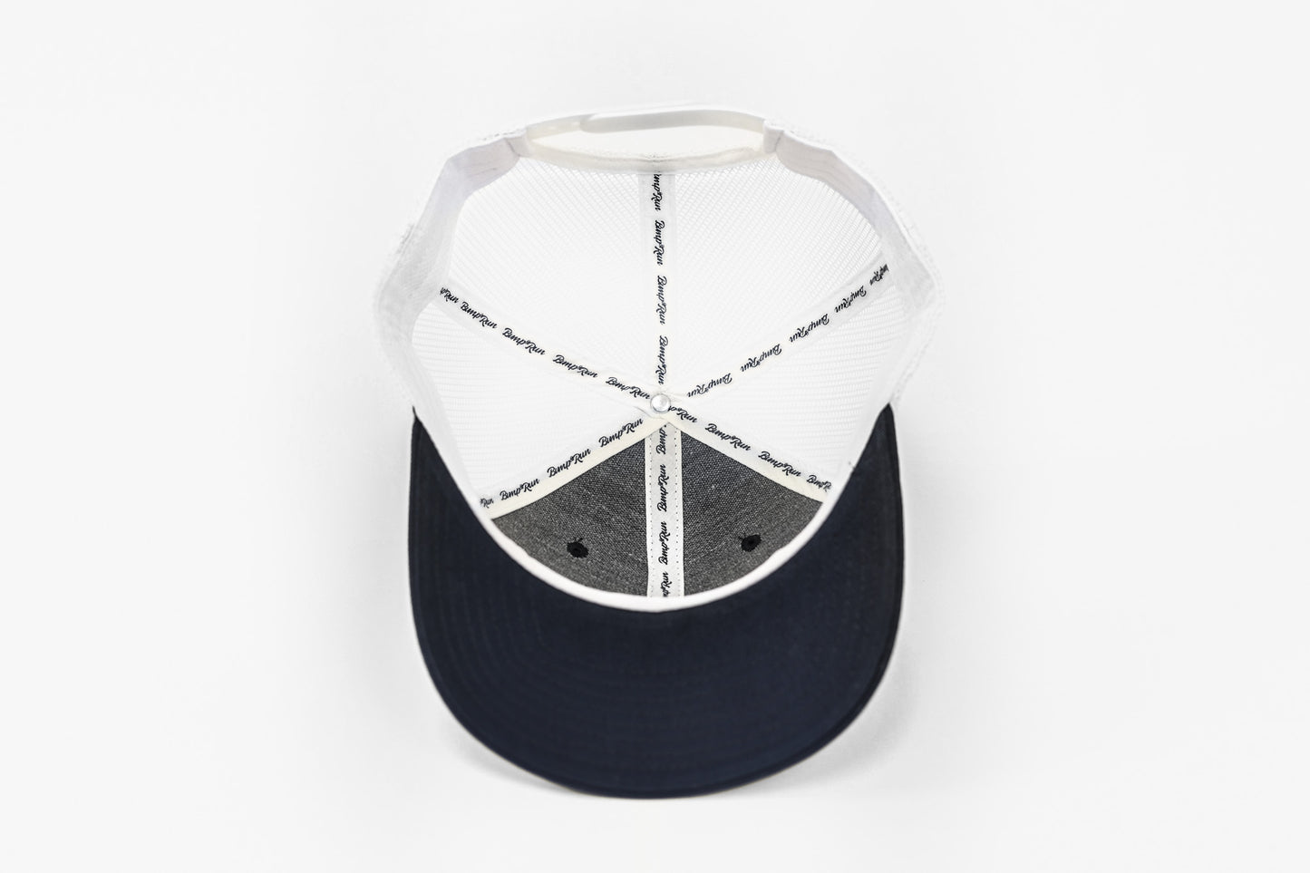 Trucker Blue/White