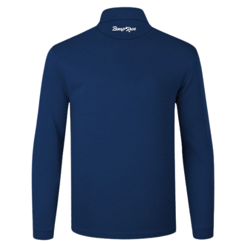 Midnight Slate 1/4 Zip - BUMP AND RUN GOLF CO.