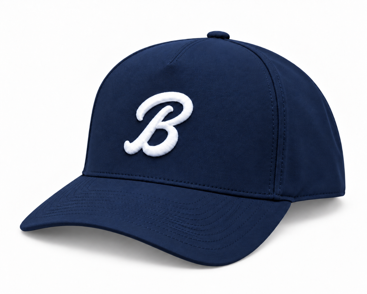 B Navy Cap