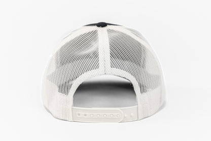 Trucker Blue/White