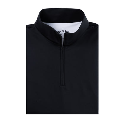 The Clubhouse 1/4 Zip - Black