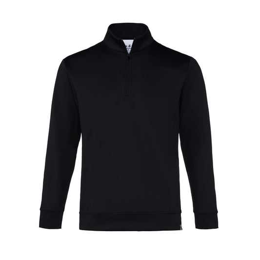 The Clubhouse 1/4 Zip - Black