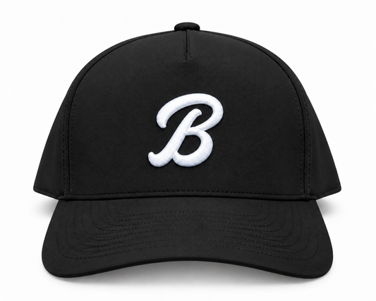 B Black Cap - BUMP AND RUN GOLF CO.