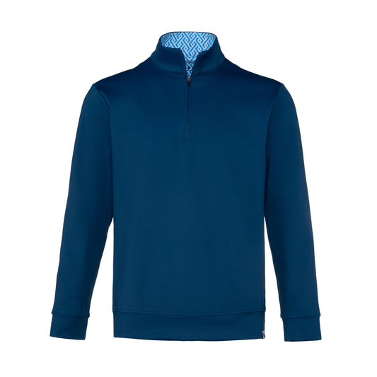 The Clubhouse 1/4 Zip - Blue