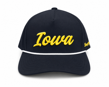 I-O-W-A Cap - BUMP AND RUN GOLF CO.
