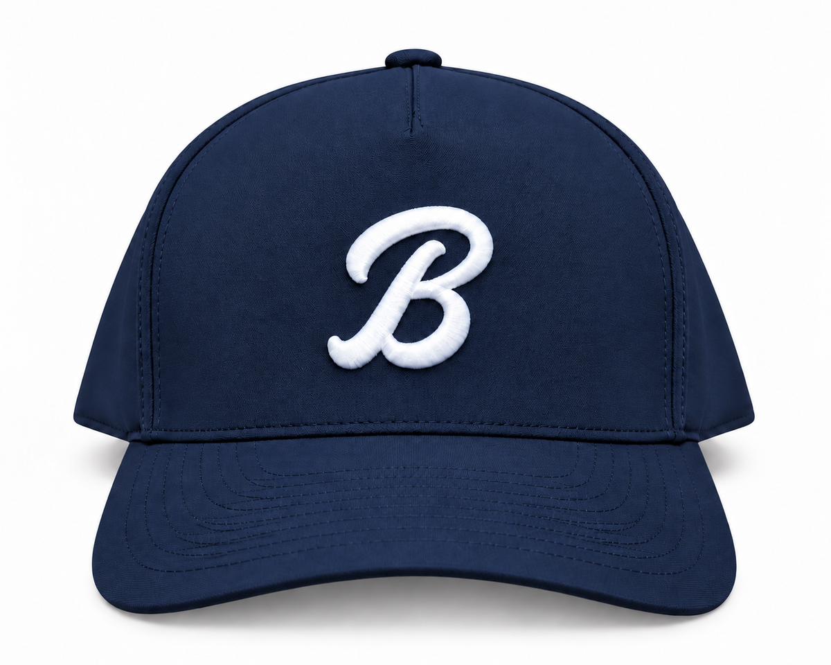 B Navy Cap