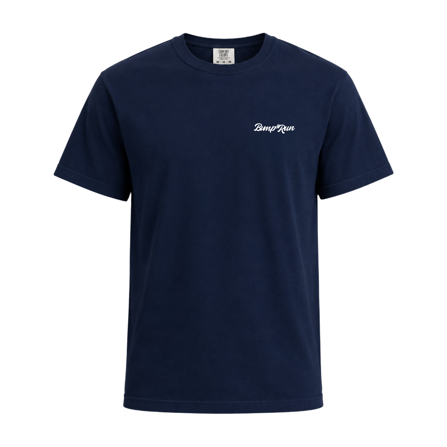 Navy Short Sleeve Tee - BUMP AND RUN GOLF CO.