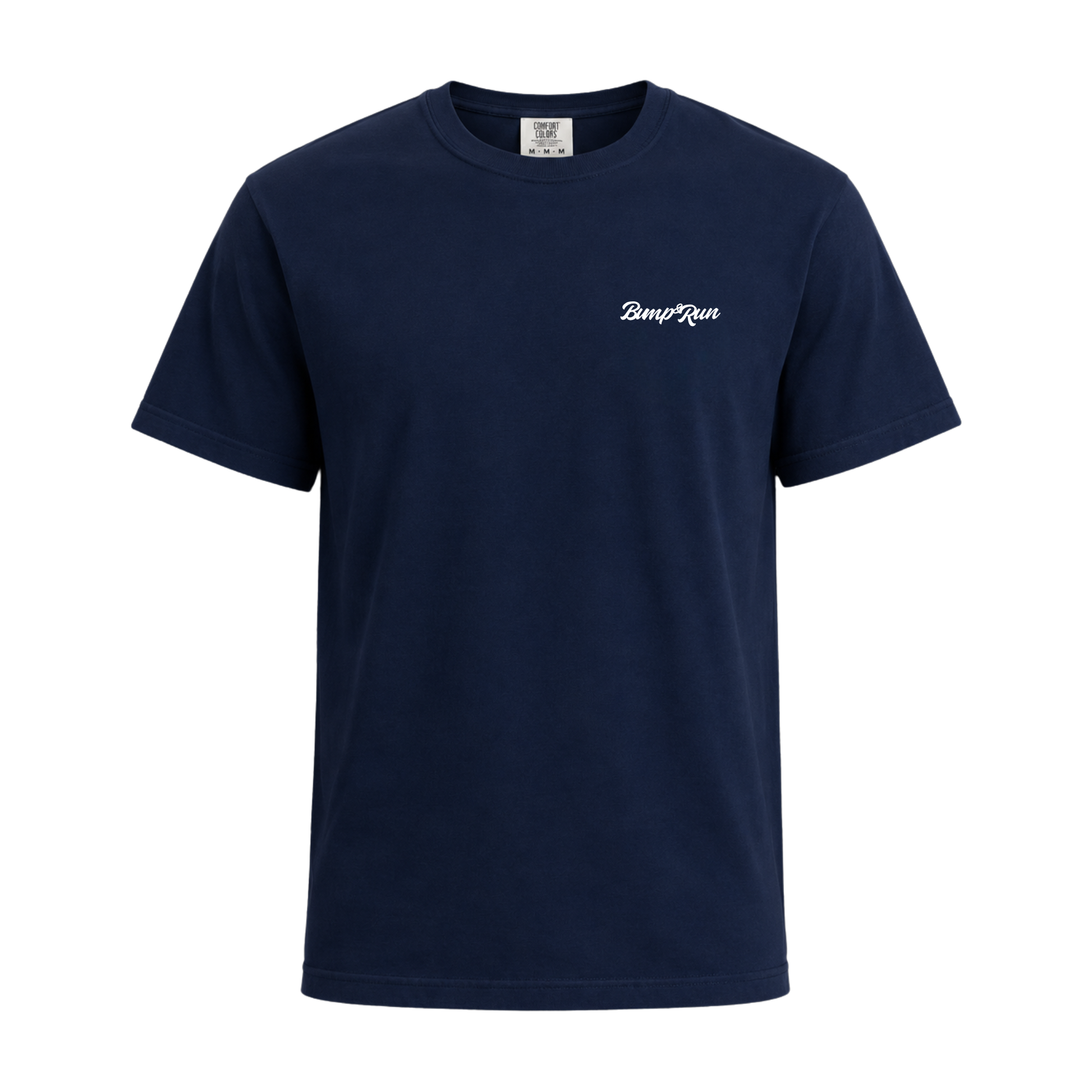 Navy Short Sleeve Tee - BUMP AND RUN GOLF CO.