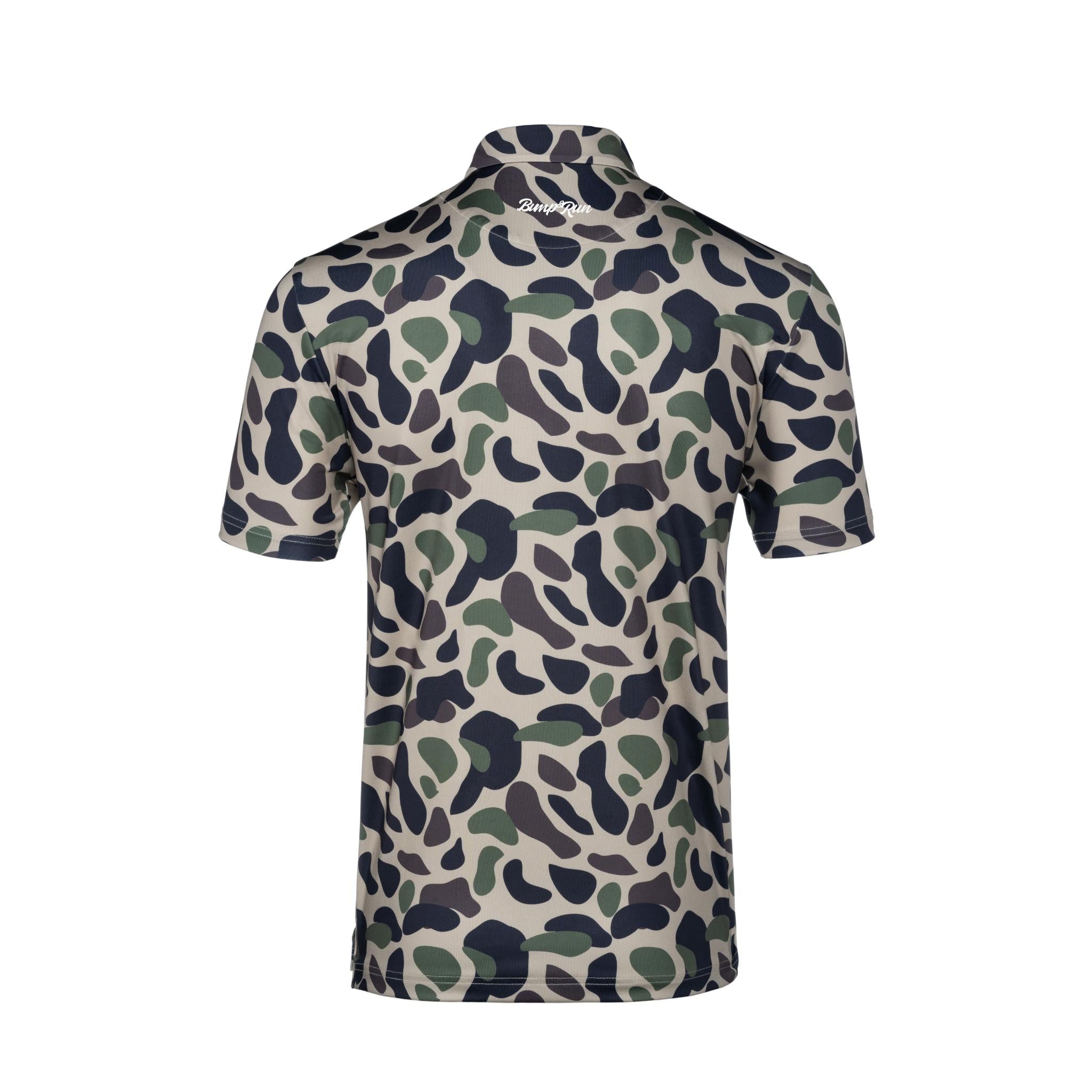 Duck Off Camo Polo: Stylish, Flexible & Comfortable Activewear